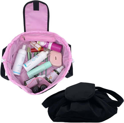 Bandie Bag in Black and Pink